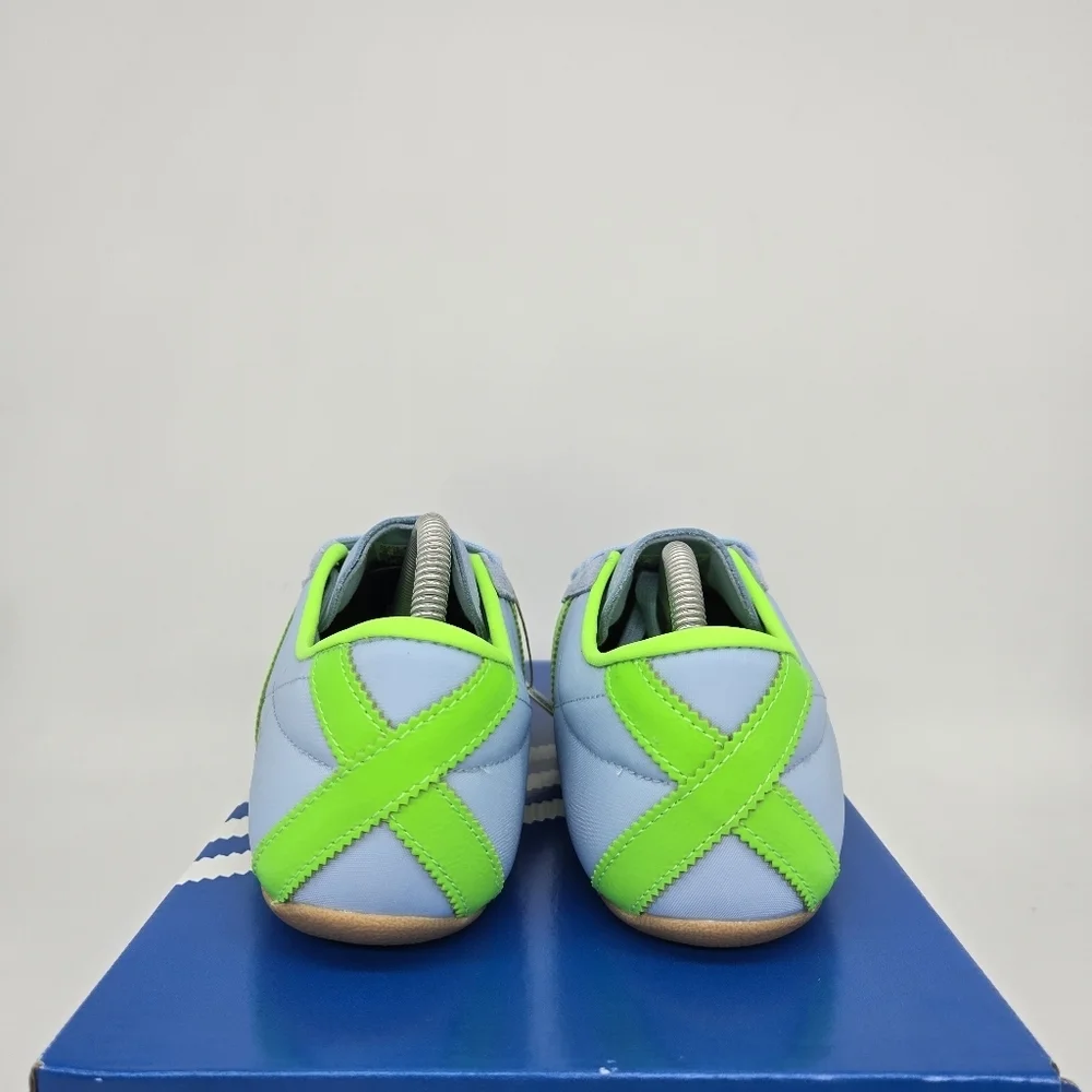 adidas Women's Tokyo JQ0582 Clear Sky Solar Green Gum Shoes Size 9 New